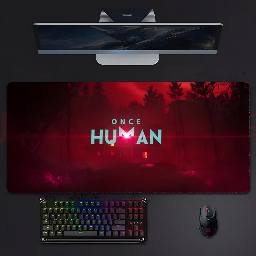 Game Survival Oonce Human Mouse Pad Mousepad Large Gaming Lockedge Thickened Pc Table Desk Mat