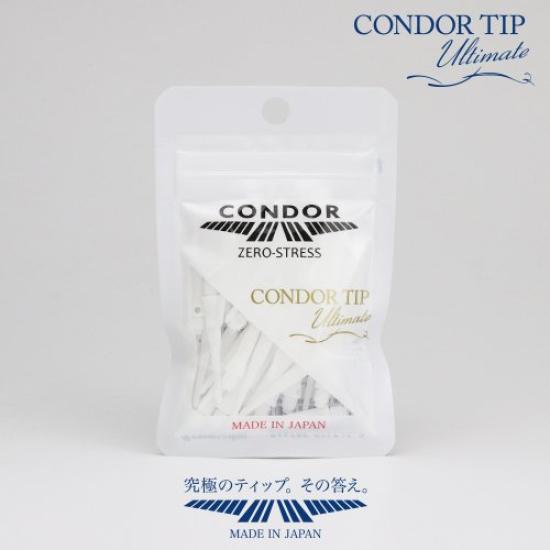 L-образный наконечник CONDOR TIP ULTIMATE белый мягкий наконечник 31 мм 40 шт.