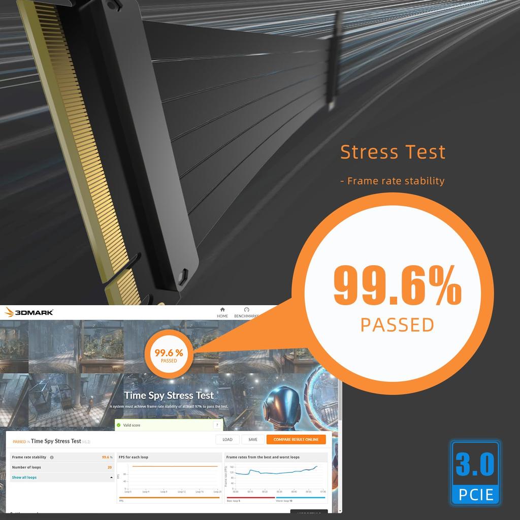 Кабель-райзер Glotrends 200 мм PCIe x16 предназначен для PCIe GPU, таких как GeForce RTX 10 серии и AMD Radeon Fury 3.0 начального уровня 3.0 20/GTX 16/GTX