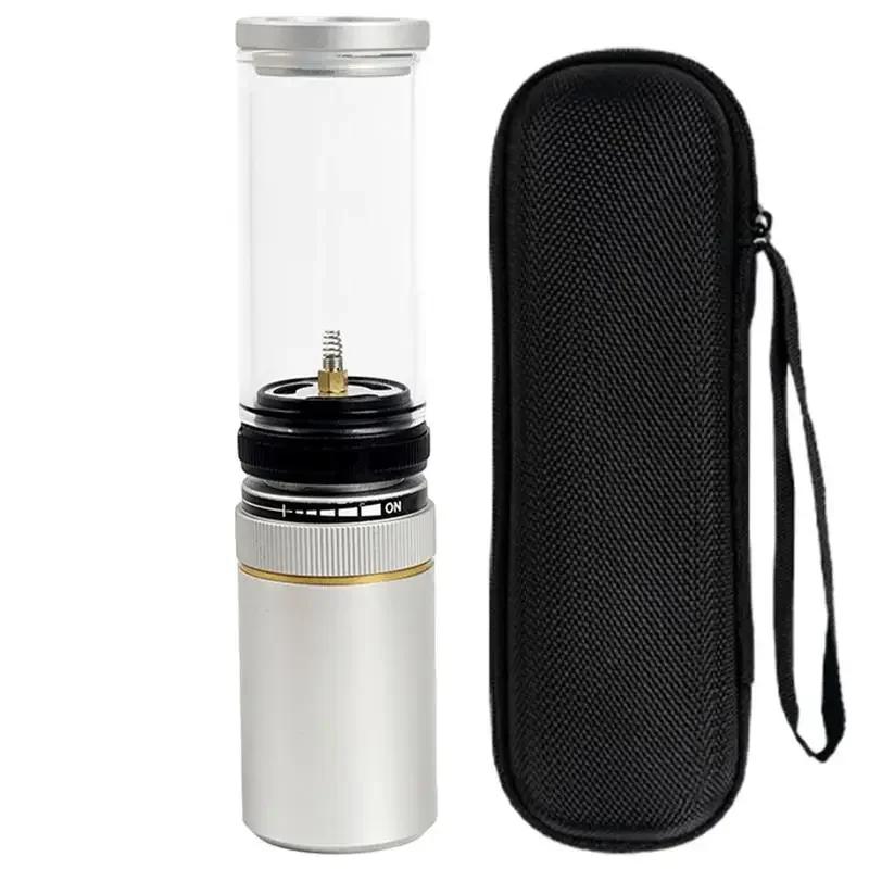 Портативная палатка для кемпинга, газовая лампа, уличный газовый фонарь, ветрозащитный регулируемый газовый фонарь для кемпинга, аксессуары