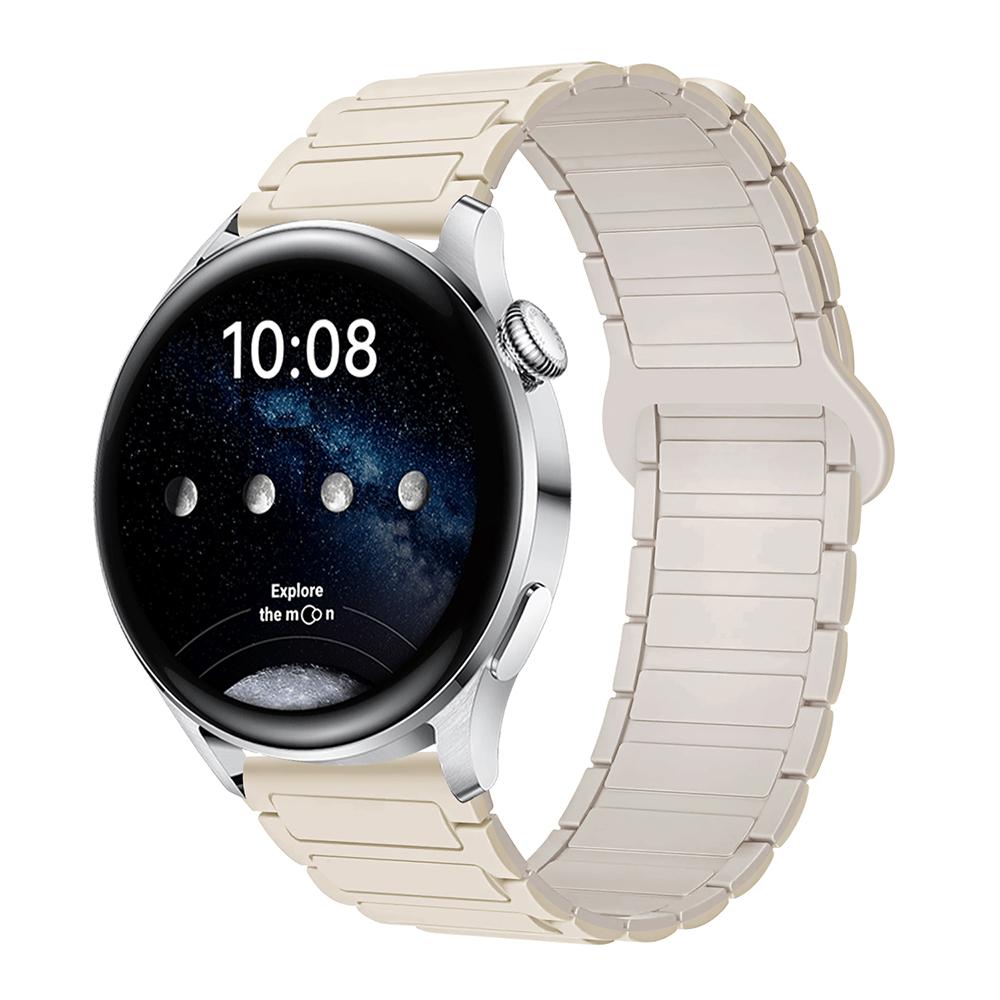 18mm 20mm 22mm Magnetic Band for Samsung Galaxy Watch 7 6 5 4 40mm 44mm 5Pro 6Classic Silicone Strap for Huawei Watch GT5 GT5 Pro 46mm Xiaomi