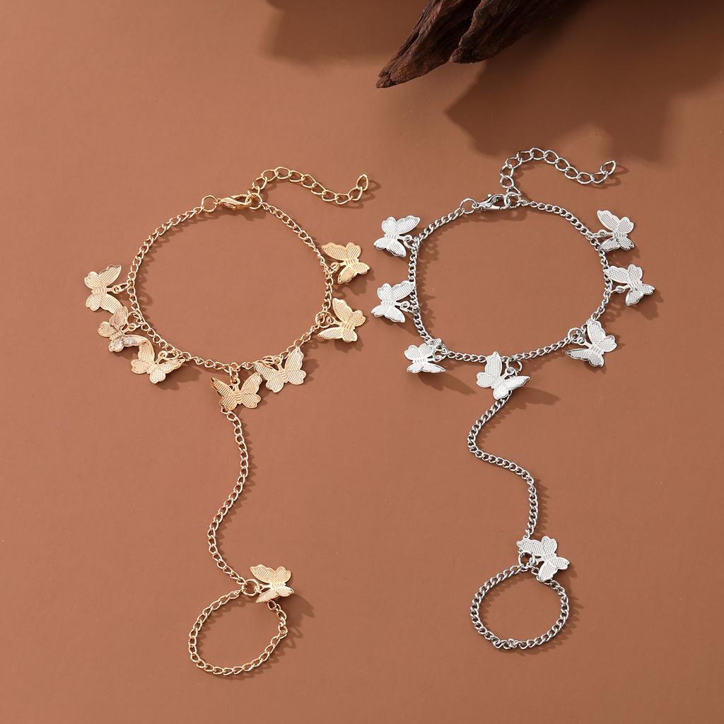 Women's Bracelet Butterfly Combination Suit Elegant Party Temperament