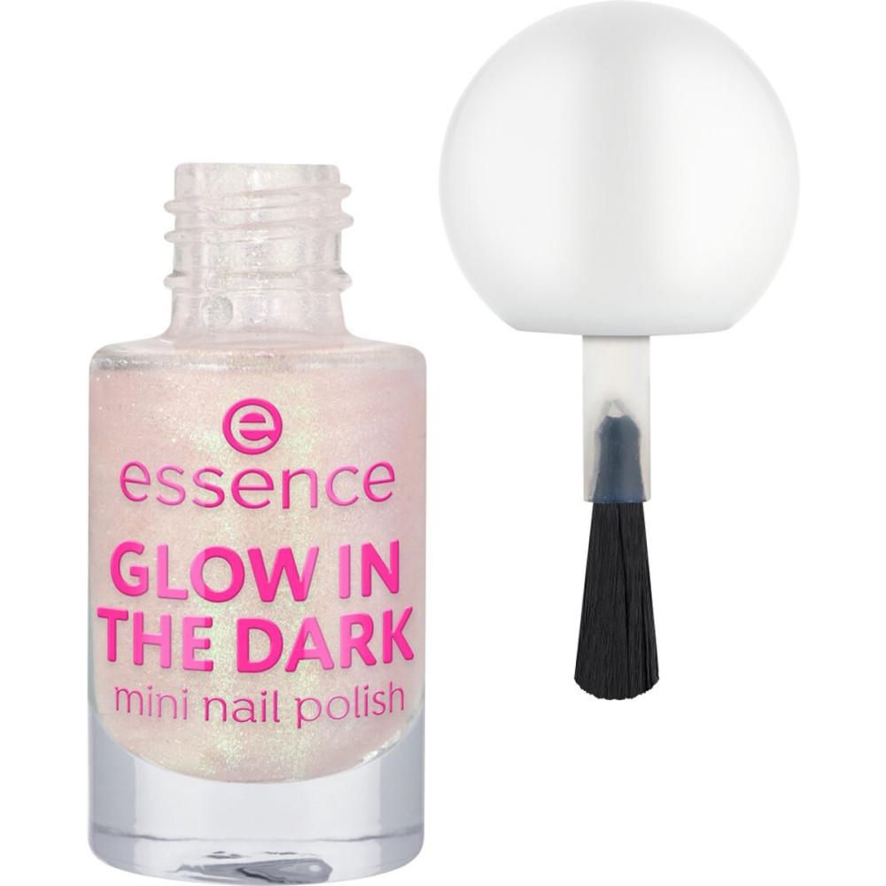Essence Мини-лак для ногтей Glow In The Dark -