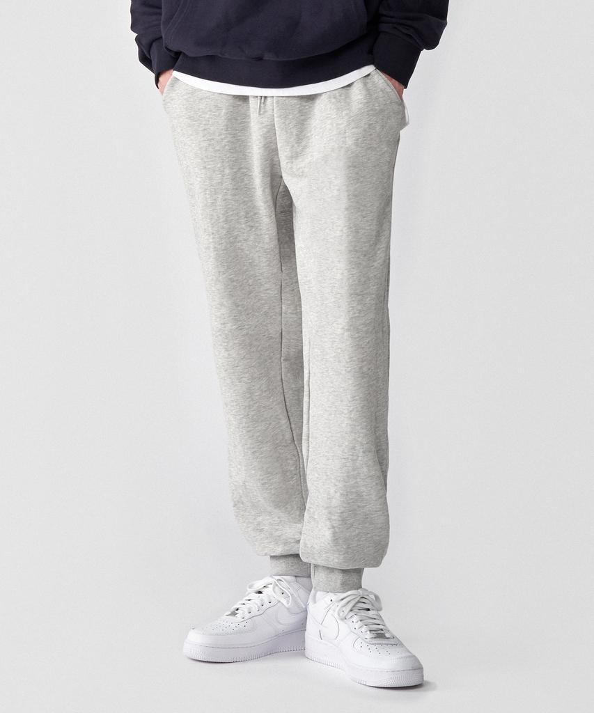 UNTAPPED STUDIO Basic Fit Soft Terry Sweat Jogger Training Pants Ivory