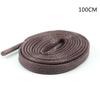 1Pair Shoelaces Flat Round Leather Shoes Shoe Strings 80Cm /100Cm/120Cm/150Cm