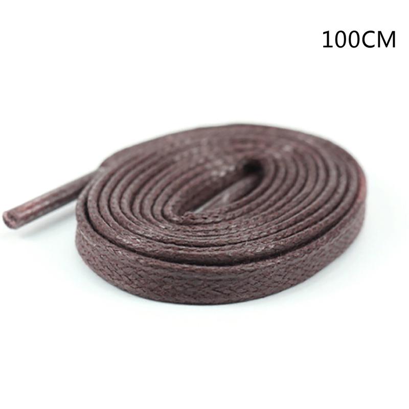 1Pair Shoelaces Flat Round Leather Shoes Shoe Strings 80Cm /100Cm/120Cm/150Cm