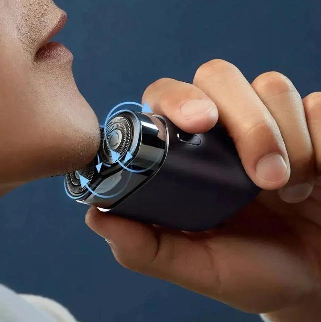 Xiaomi Электробритвы MIJIA S600, портативная бритва для мужчин, перезаряжаемая машинка для бритья бороды типа C, триммер для сухого и влажного бритья, моющийся