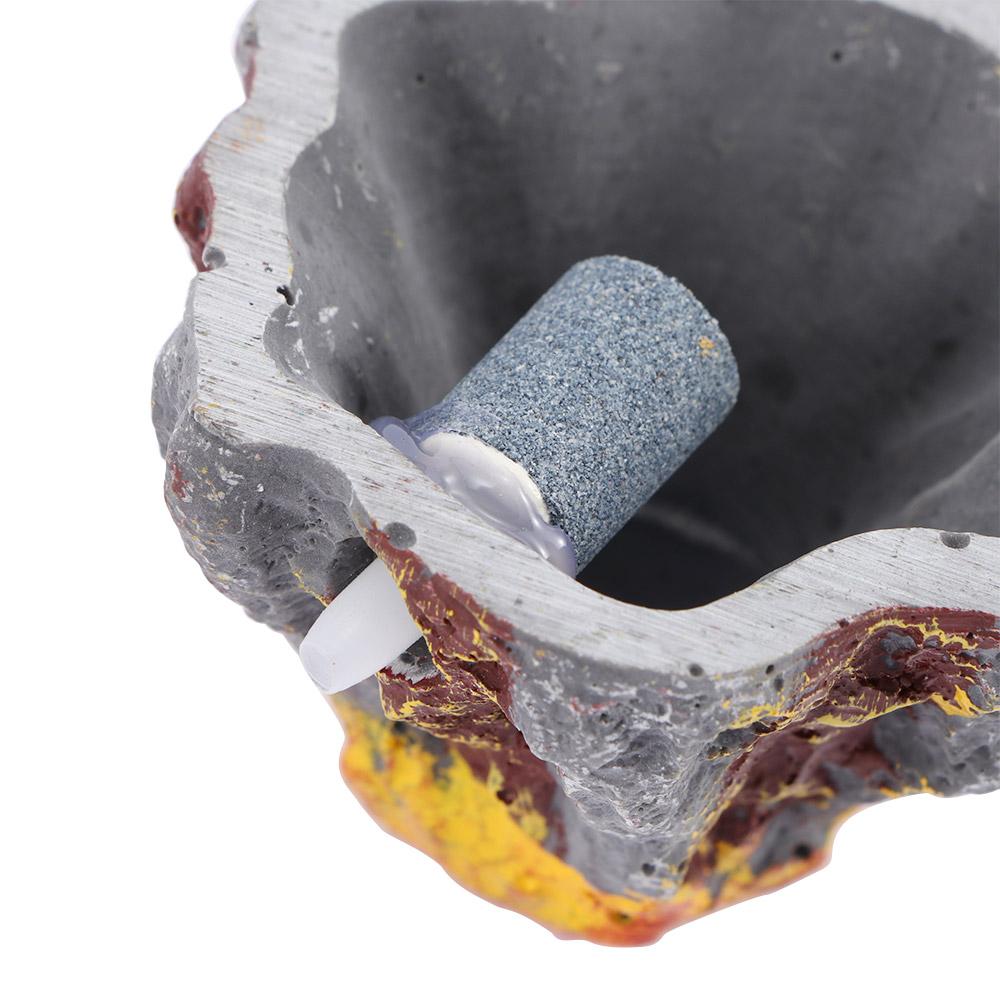 Volcano Pet Supplies Aquarium Fish Tank Decor Micro-landscape Aquatic Pet Supplies Air Stone