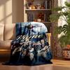 shameless Custom Flannel Blankets Soft Warm Cozy Throws for Home Decor Holiday Gifts