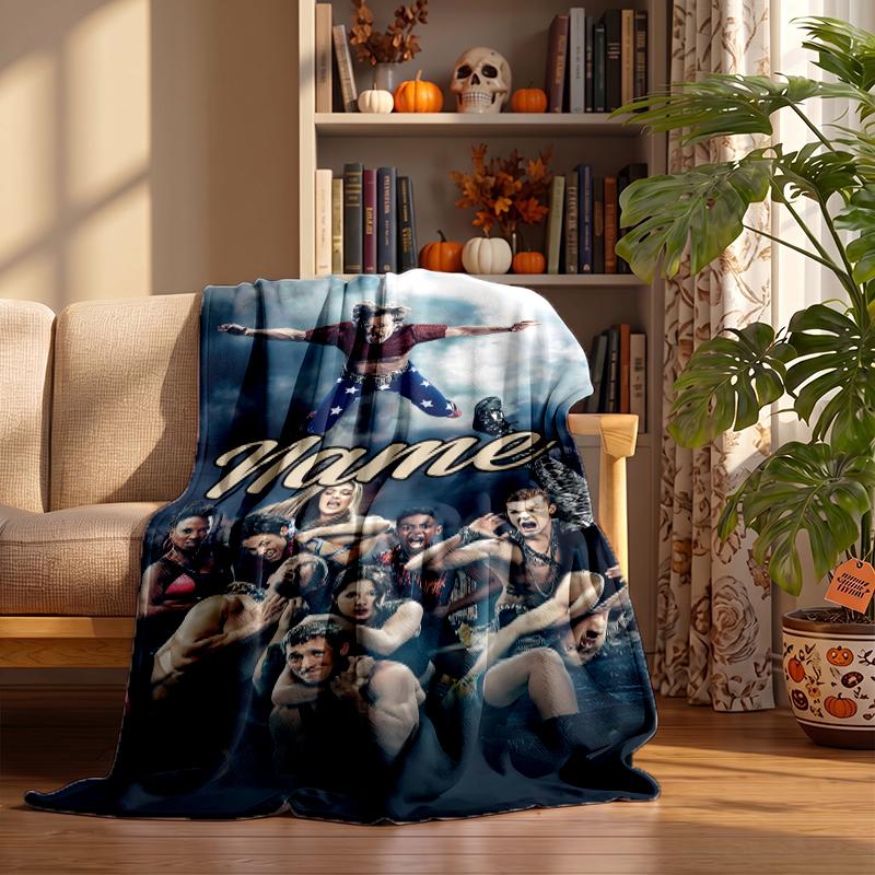 shameless Custom Flannel Blankets Soft Warm Cozy Throws for Home Decor Holiday Gifts