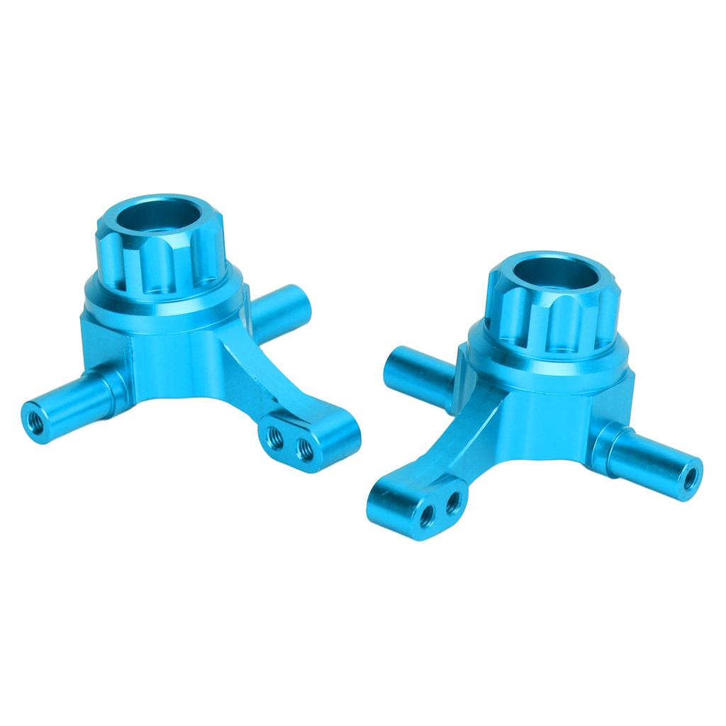 Aluminum Alloy Front Knuckle Arms Steering Cup for Tamiya TT02 1/10 RC Car Upgrade PartsBlue