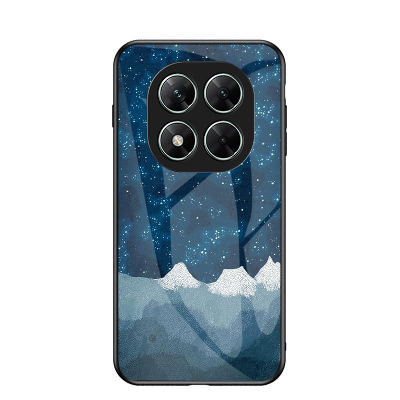 Cases For Xiaomi Poco X7 Pro Gradient Starry Sky Tempered Glass Phone Case For Poco X6 X5 Pro X4 NFC POCO F5 Pro M6 Soft TPU Bumper Shockproof Cover