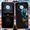 Мягкая силиконовая задняя крышка для Huawei Nova Y90 Y91 Y61 Y70 Y70+ Y71 Y70 Plus Чехол Прозрачный Крутой Стиль Мультяшный Узор с Драконом