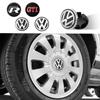 2026 Горячие Для VW VOLKSWAGEN 4 шт. 56 мм/65 мм/66 мм Центральные колпачки колес автомобиля Наклейки-значки на колпачки ступицы диска шины Для Volkswagen VW R G