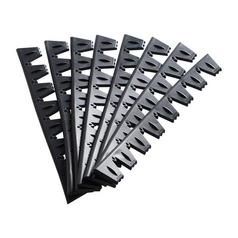 Car Bumper Universal Front Bumper Scrape Guard Skid Plate Protection Guard Anti-Scratch Kit For Lowered SUV, 8 Pack