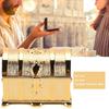 Golden European Style Retro Treasure Chest Jewelry Box Pirate Style Jewelry Container