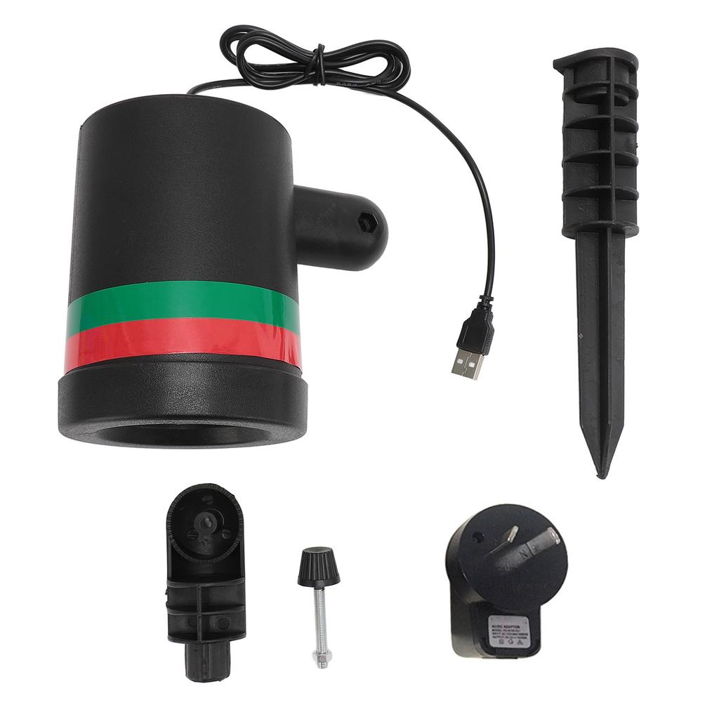 Projection Light Set Ground Stake Decorative Projector Lamp for Outdoor Garden Lawn Courtyard