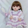 55 см кукла реборн полностью силиконовая виниловая игрушка для новорожденных для девочек принцесса Bebe Reborn игрушка на день рождения, Рождественский подарок