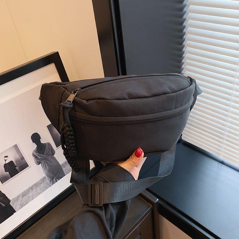 Тканевая сумка Повседневная женская модная сумка через плечо Интернет Известная спортивная сумка на грудь Нишевая универсальная поясная сумка Ins