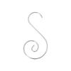 Wire S Hooks 10 Pack for Hanging Ornaments, Holiday Decorations, Christmas Tree, Wreath