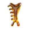 4-in-1 Scalp Massager Comb Wide Tooth Combs Resin Gua Sha Tool for Head Facial Therapy Acupressure & Meridian Stimulation