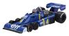 TrueScale Miniatures MINI GT 1/64 Tyrrell P34 Шведский Гран-при 1976 2-е место #4 Патрик Депайе Готовое изделие