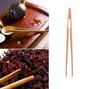 Gadget Food Toast Bacon Sugar Kitchen Tool Tweezer Tea Tongs Salad Clip Bamboo Wood
