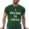 Men T Shirt New Kaka I Belong To Jesus Letter Top Boys Tee Clothing Oversized Streetwear Loose Casual Short Sleeve Trendy Unisex