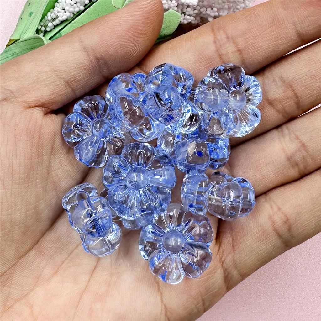 10 шт. 19,3 мм модные акриловые прозрачные кристаллы сливы свободные бусины для изготовления ювелирных изделий DIY ювелирные аксессуары