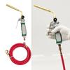 LPG Hand Torch Flamethrower Double Switch Liquefied Gas Burner Spiral Flame with 1.6m Rubber Hose Welding Equipment