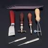 Sewing Craft & Leather Tools Set 18 Pcs Leather Craft DIY Tool for Hand Sewing Stitching,Stamping