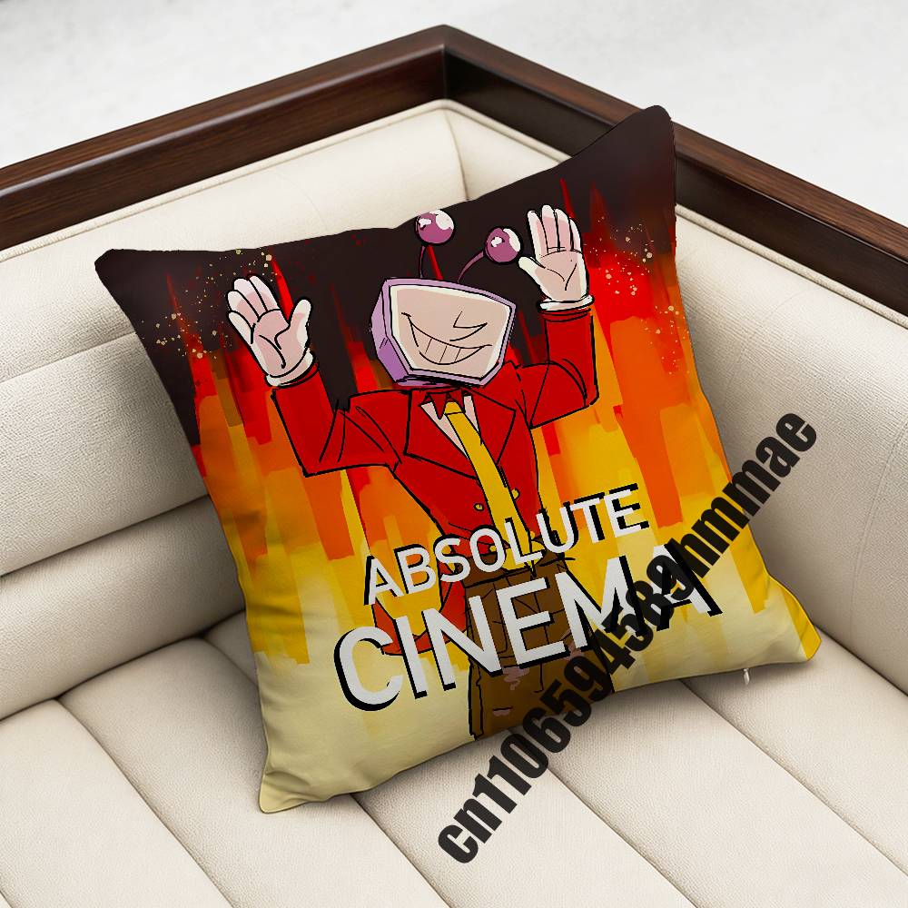 Game DDeltarune Spamton Throw Pillow Case Sham For xcm xcm Square Home Pillowcase Cushion Cover