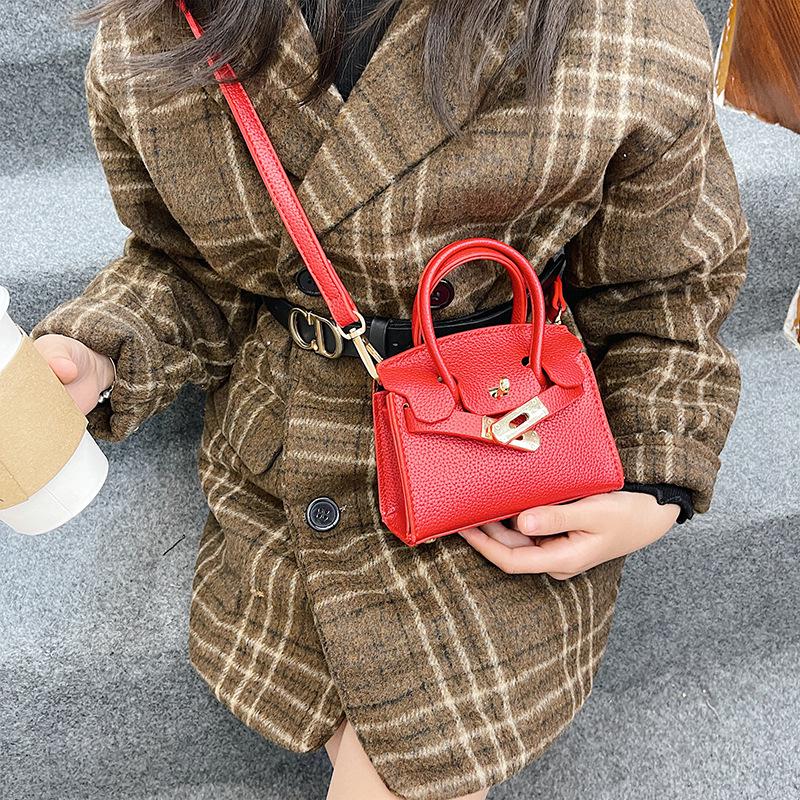 Стильная мини-сумочка через плечо "Принцесса": Модная сумка Келли и универсальный кошелек для девочек