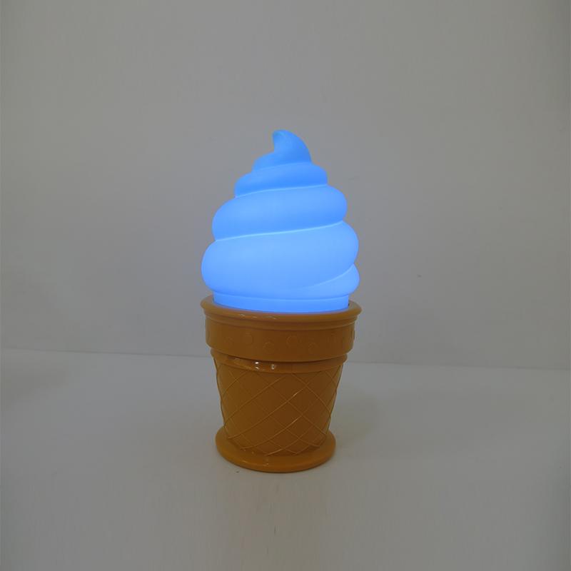 Magic Ice Cream Lamp, Attractive LED Night Light, Cute Table Desk Lamp, Kids Bedroom Decor Lights for for Children Gift
