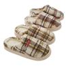 Patterned Home Cotton Slippers Women's Autumn and Winter Warm Cotton Mops Indoor and Outdoor Couple Slippers Plush Confinement Cotton Shoes