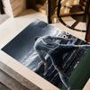 Football Player Action Floor Rug Office Rug Design for Game Room Bedrooms Dormitory Foyer Antislip Carpet Anime Office Decor Birthday/Christmas Gift