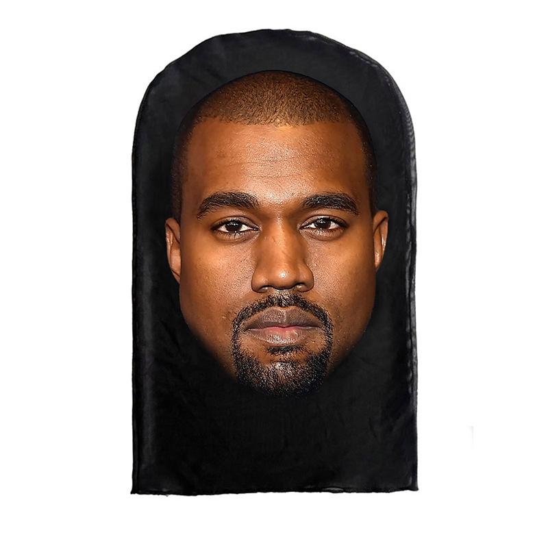 3D Seamless Mask Realistic Face Masks Funny Face Printed Head Scarf Cosplay Role Play Prop Dress Up Facemask Balaclava Headgear