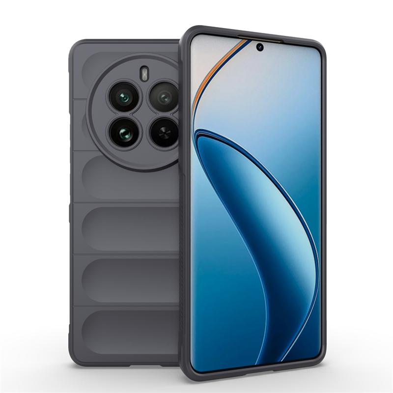 Для Realme 12 Pro Plus Чехол Накладка Realme 12 Pro Plus Capas Новый Противоударный Бампер для Телефона Мягкий ТПУ Футляры OPPO Realme 12 Pro Plus +