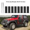 Комплект из 8 штук втулок для шкворней дверных петель, подходит для Jeep Wrangler JKU 07 18 2-дверный