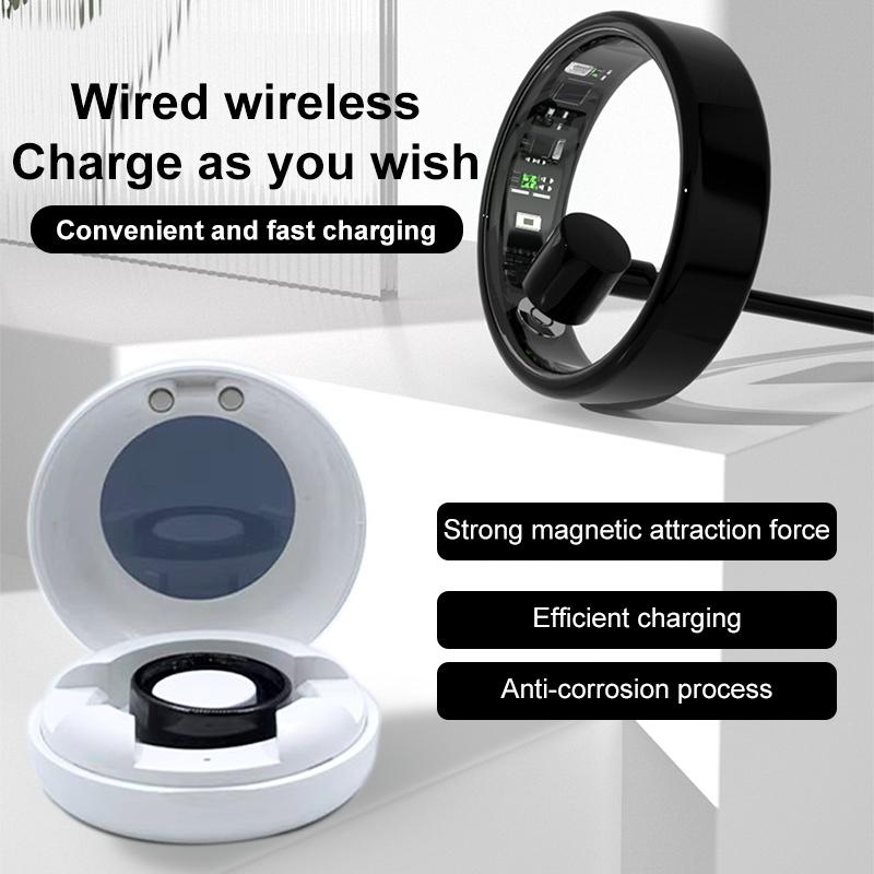 2026 Latest Smart Ring, BLE SDK Raw Data Support, Waterproof Health Tracker Smart Ring for Men Women