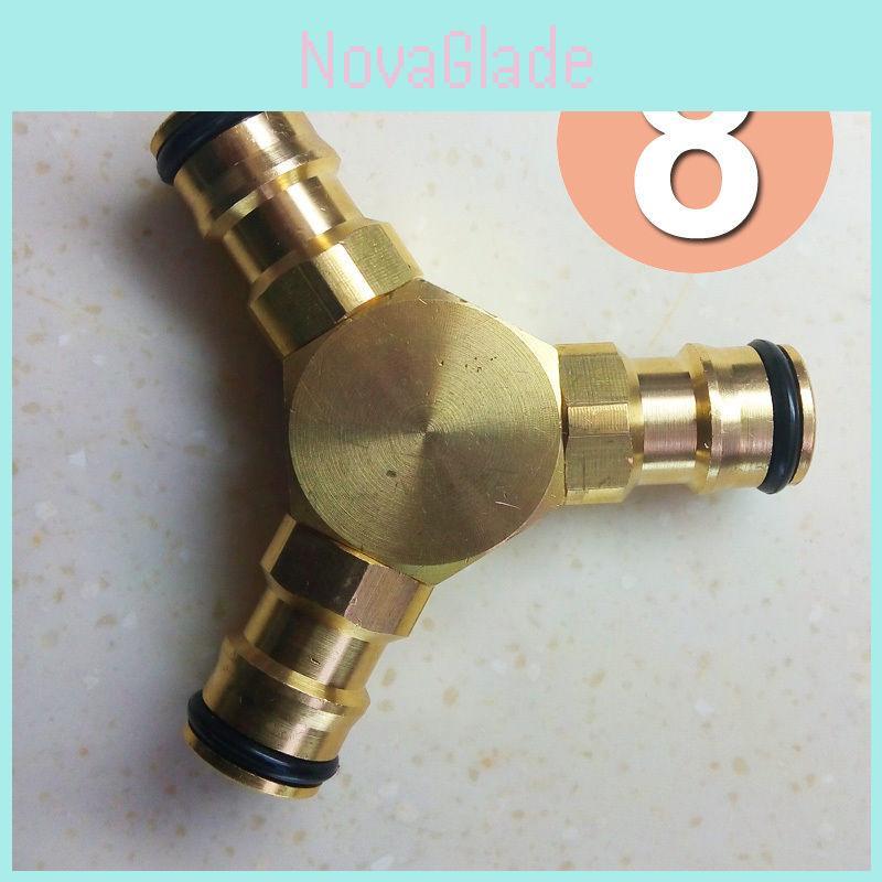 Rustresistant Brass Garden Pipe Connector With Quick Fit Fitting And Handy Switch Nozzle