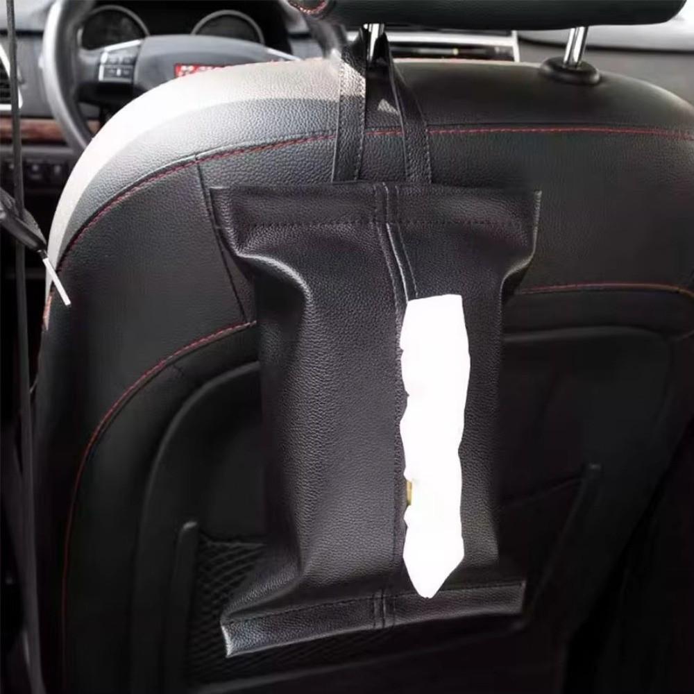 Multi-Function Car Tissue Box Car Interior Car Storage Box Premium Tissue Cover Car Seat Area