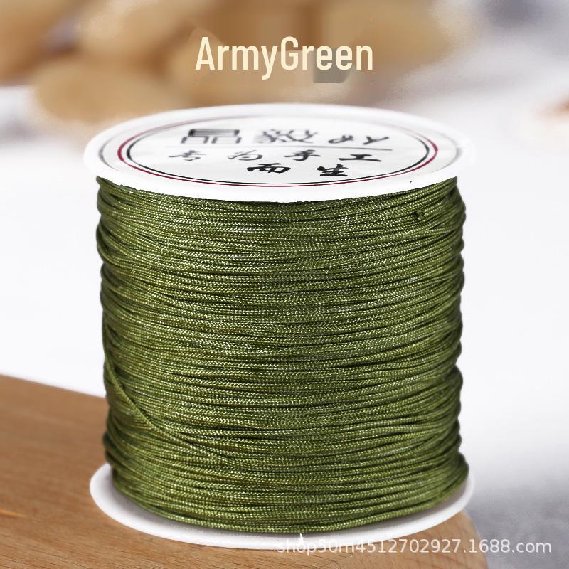 Тайваньская нефритовая линия №. 72: 50 м веревка для плетения украшений и бисера своими руками