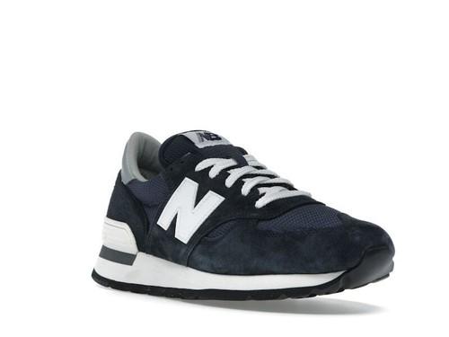 New Balance 990v1 Сделано в США Низкие Темно-синий Белый - M990NV1
