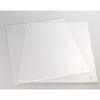 TRUSCO Acrylic Panels of Fits A4 8mm (Set 2), 2.5mm Thick, Size, Holes, AP2.5-A4-8