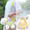 Adjustable Puppy Going Out Bag Breathable Cat Carry Bag Pet Outdoor Portable Bag for Walking