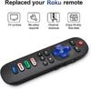 Replacement Remote Control For Roku Smart Led Tv Television For Netflix Youtube Hulu Disney