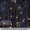 PVC Star Light String Battery Powered Fairy Lights Copper Wire Starry Light  Hanging On Walls