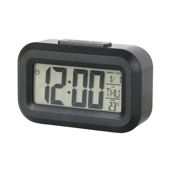 Digital Travel Alarm Clock Easy To Read Snooze Function 12/24-Hour Display Simple Operation Battery Operated Table Clock