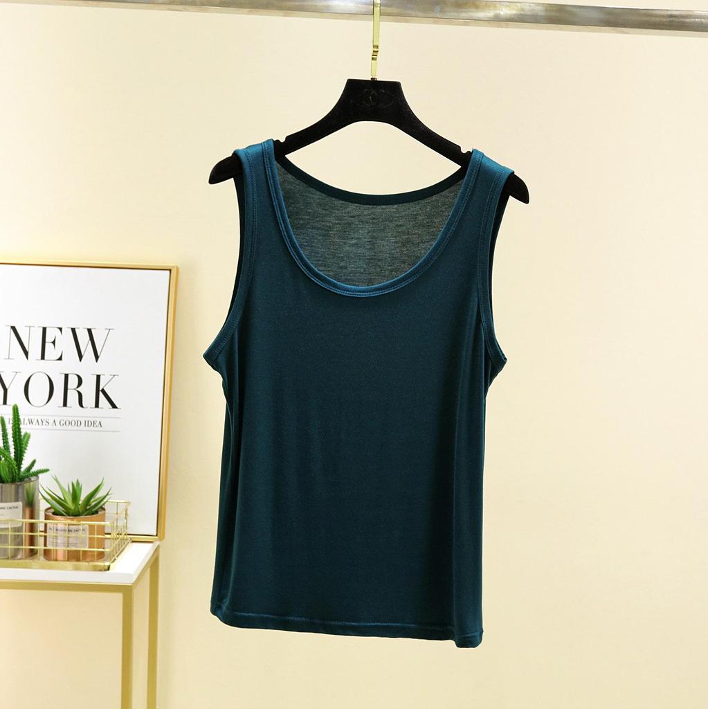 Women's Summer Thin Modal U-neck Slimming Tank Top